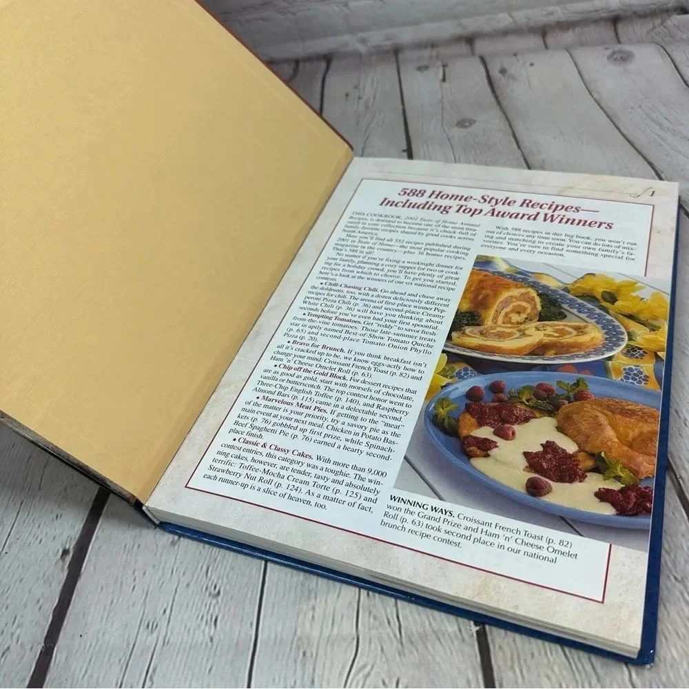 2002 taste of home cookbook annual recipes